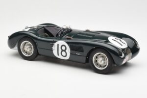 Jaguar C-Type #18 T. Rolt / D. Hamilton 24 Hours of Le Mans Winner 1953 CMC 1:18 M-195 Diecast — photo 4 of 6