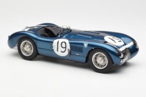 Jaguar C-Type #19 J. Stewart Ecurie Ecosse Goodwood Members Meeting 1954 CMC 1:18 M-192 Diecast — photo 4 of 6