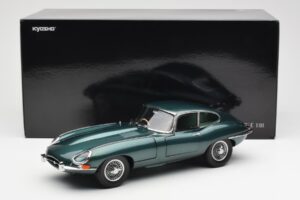 Jaguar E-Type 3.8 Series 1 Dark Green Kyosho 1:18 08954DG Diecast — photo 8 of 8