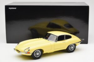 Jaguar E-Type 3.8 Series 1 Light Yellow Kyosho 1:18 08954LY Diecast — photo 8 of 8