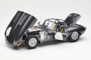 Jaguar E-Type Series 1 Coupe Lightweight Dark Grey AUTOart 1:18 73647 Diecast — photo 2 of 8
