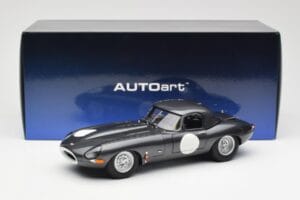 Jaguar E-Type Series 1 Coupe Lightweight Dark Grey AUTOart 1:18 73647 Diecast — photo 8 of 8