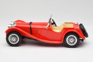 Jaguar SS 100 Red Bburago 1:18 3006-M1 Diecast — photo 4 of 8