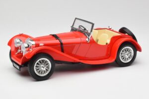 Jaguar SS 100 Red Bburago 1:18 3006-M1 Diecast