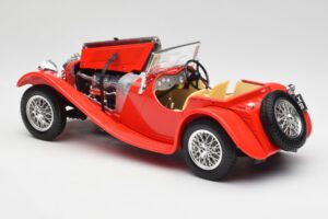 Jaguar SS 100 Red Bburago 1:18 3006-M1 Diecast — photo 5 of 8