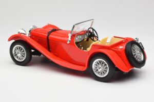 Jaguar SS 100 Red Bburago 1:18 3006-M1 Diecast — photo 7 of 8