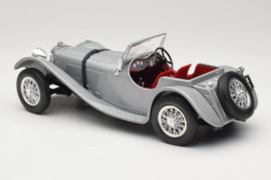 Jaguar SS100 Silver Bburago 1:18 3006-M2 Diecast — photo 5 of 6