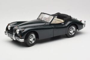 Jaguar XK140 Drophead Coupe Black Sun Star 1:18 2802 Diecast