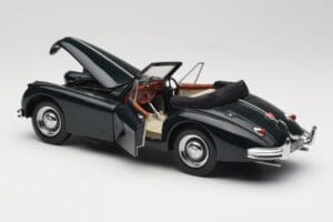 Jaguar XK140 Drophead Coupe Black Sun Star 1:18 2802 Diecast — photo 5 of 8