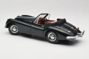 Jaguar XK140 Drophead Coupe Black Sun Star 1:18 2802 Diecast — photo 7 of 8