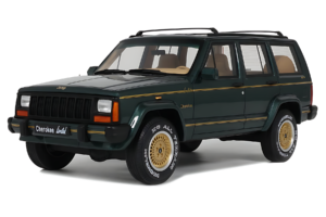 Jeep Cherokee XJ Limited Dark Hunter Green Otto 1:18 OT1340 Resin — photo 2 of 2