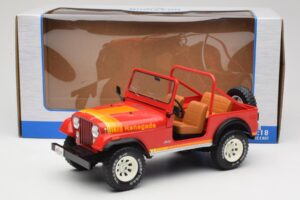 Jeep CJ-7 Renegade Red MCG 1:18 MCG18110 Diecast — photo 6 of 6
