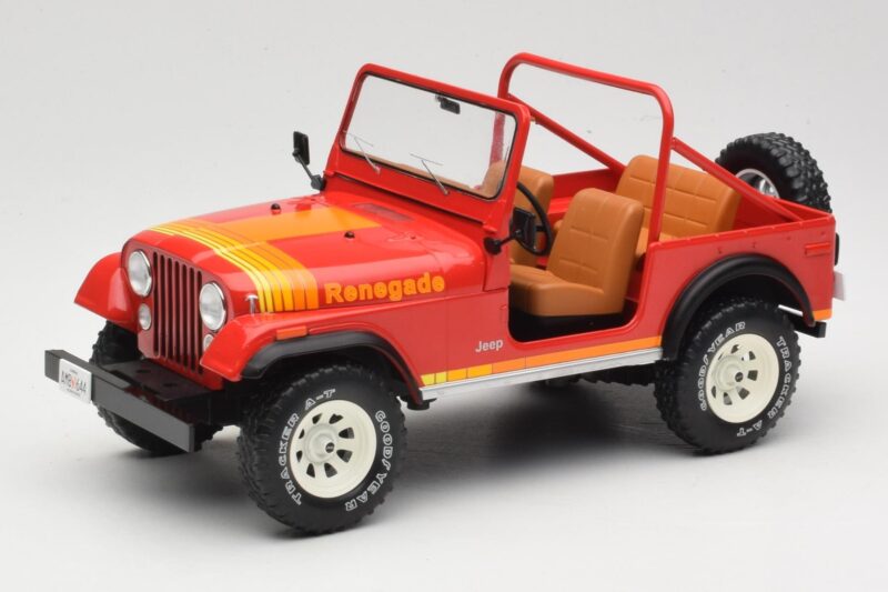 Jeep CJ-7 Renegade Red MCG 1:18 MCG18110 Diecast