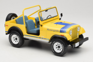 Jeep CJ-7 Renegade Yellow MCG 1:18 MCG18552 Diecast — photo 4 of 6