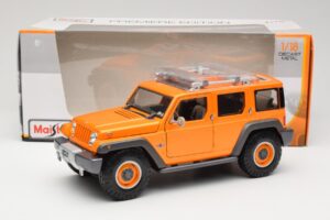Jeep Rescue Concept Orange Maisto 1:18 36699 Diecast — photo 8 of 8