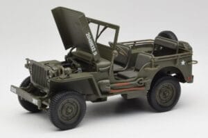 Jeep Willys Military Green Gate 1:18 1061 Diecast — photo 2 of 8