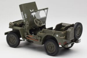Jeep Willys Military Green Gate 1:18 1061 Diecast — photo 5 of 8