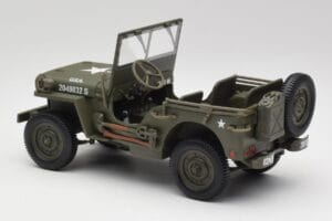 Jeep Willys Military Green Gate 1:18 1061 Diecast — photo 7 of 8