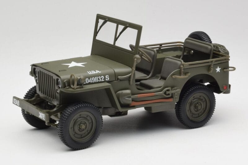 Jeep Willys Military Green Gate 1:18 1061 Diecast