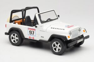 Jeep Wrangler Rallye #97 Beige Solido 1:18 9012 Diecast — photo 4 of 6