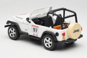 Jeep Wrangler Rallye #97 Beige Solido 1:18 9012 Diecast — photo 5 of 6