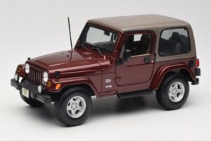 Jeep Wrangler TJ Sahara Red Maisto 1:18 31662 Diecast