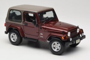Jeep Wrangler TJ Sahara Red Maisto 1:18 31662 Diecast — photo 6 of 8