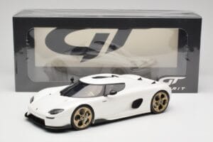 Koenigsegg CC850 Crystal White GT Spirit 1:18 GT903 Resin — photo 6 of 6