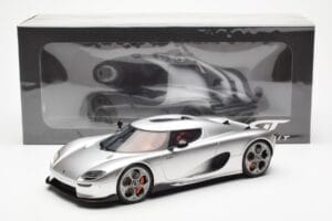 Koenigsegg CC850 Moon Silver GT Spirit 1:18 GT452 Resin — photo 6 of 6