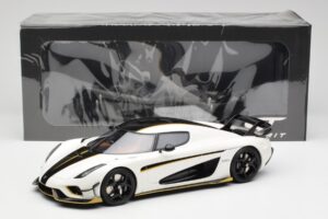 Koenigsegg Regera Crystal White GT Spirit 1:18 GT913 Resin — photo 6 of 6