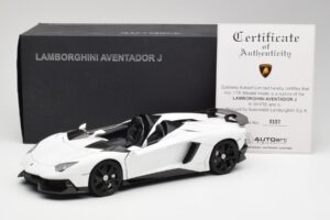 Lamborghini Aventador J White AUTOart 1:18 74674 Diecast — photo 8 of 8