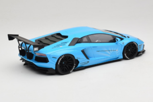 Lamborghini Aventador Liberty Walk Blue GT Spirit 1:18 GT073 Resin — photo 2 of 6