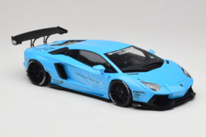 Lamborghini Aventador Liberty Walk Blue GT Spirit 1:18 GT073 Resin — photo 4 of 6