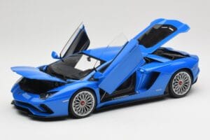 Lamborghini Aventador S LP740-4 Blue Nila AUTOart 1:18 79134 Diecast — photo 2 of 8
