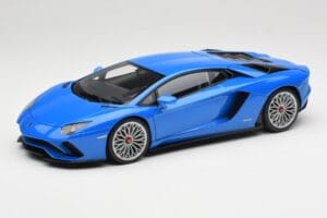 Lamborghini Aventador S LP740-4 Blue Nila AUTOart 1:18 79134 Diecast