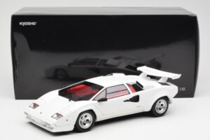 Lamborghini Countach LP500S White Kyosho 1:18 08320E Diecast — photo 8 of 8