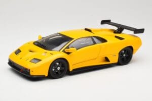 Lamborghini Diablo GTR Yellow Hot Wheels 1:18 53885 Diecast