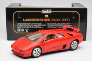 Lamborghini Diablo Red Bburago 1:18 3028-M1 Diecast — photo 8 of 8