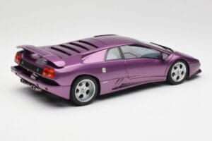 Lamborghini Diablo SE30 Anniversary Edition Metallic Purple AUTOart 1:18 79158 Diecast — photo 3 of 8