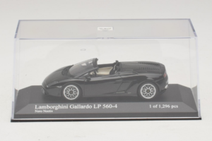 Lamborghini Gallardo LP560-4 Spyder Black Minichamps 1:43 400103830 Diecast — photo 4 of 5