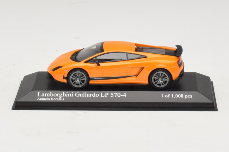 Lamborghini Gallardo LP570-4 Superleggera Orange Metallic Minichamps 1:43 400103841 Diecast