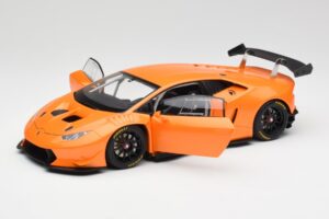 Lamborghini Huracan LP620-2 Super Trofeo Arancio Borealis Pearl Effect Orange AUTOart 1:18 81558 Diecast — photo 2 of 8