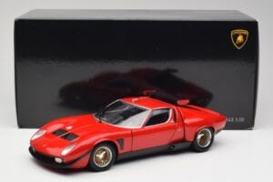 Lamborghini Miura SVR Red & Black Kyosho 1:18 08319R Diecast — photo 8 of 8