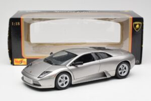 Lamborghini Murcielago Silver Maisto 1:18 7450257 Diecast — photo 8 of 8