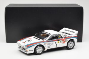 Lancia 037 Martini #1 W. Rohrl / C. Geistdorfer Winner Rally Monte Carlo 1983 Night Version Kyosho 1:18 08306A Diecast — photo 8 of 8
