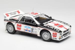 Lancia 037 #1 G. Cunico / E. Bartolich Targa Florio Winner 1983 Kyosho 1:18 08302H Diecast — photo 6 of 8