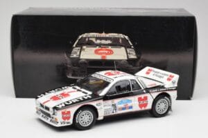 Lancia 037 #1 G. Cunico / E. Bartolich Targa Florio Winner 1983 Kyosho 1:18 08302H Diecast — photo 8 of 8