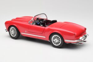 Lancia Aurelia B24 Spider Red Bburago 1:18 3010 Diecast — photo 7 of 8