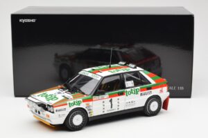 Lancia Delta HF 4WD #1 D. Cerrato Totip Rally Targa Florio 1987 Kyosho 1:18 08960C Diecast — photo 8 of 8