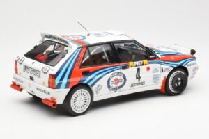 Lancia Delta HF Integrale Evo Martini #4 D. Auriol / B. Occelli Winner Rally Monte Carlo 1992 Kyosho 1:18 08348A Diecast — photo 3 of 8